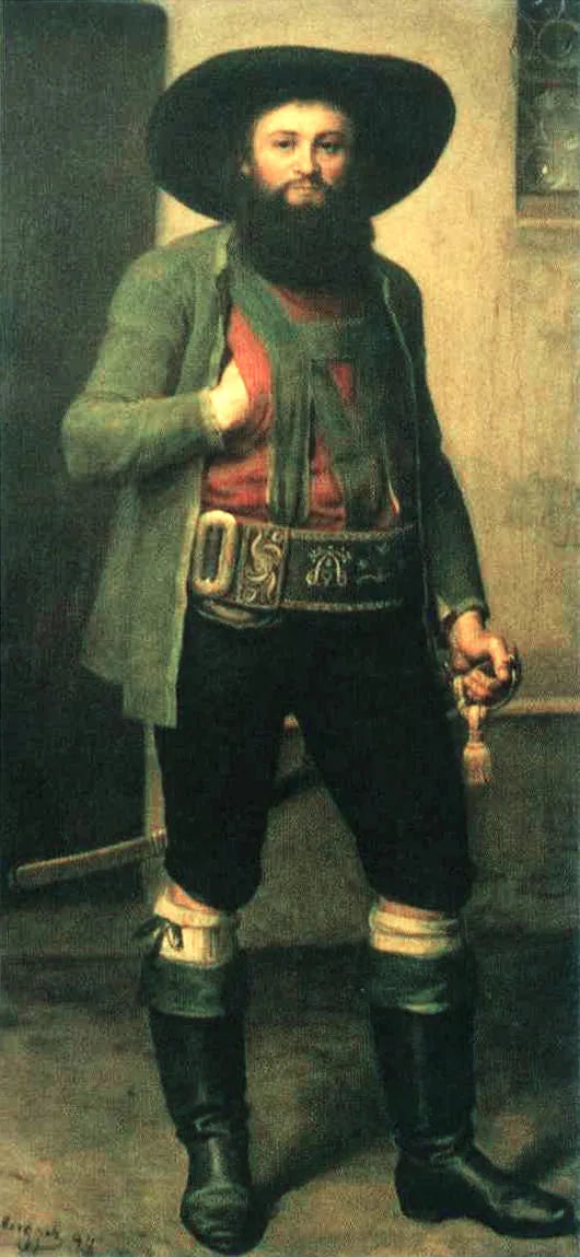 Andreas Hofer - Franz Defregger image 1 reproduction de peinture à l’huile