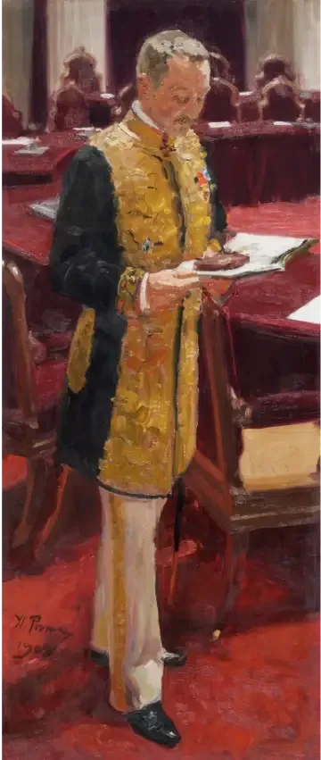 안드레이 알렉산드로비치 보브린스키 (1844 – 1930) - 일리야 레핀

Source:
Andreï Alexandrovitch Bobrinski (1844 – 1930) - Ilya Repin