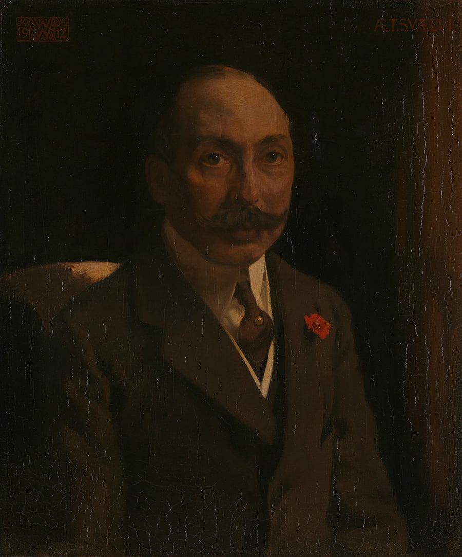 Andries van Wezel (1856-1922). Koopman à Anvers, a légué sa collection de peintures au Rijksmuseum en 1922 - Willem Witsen