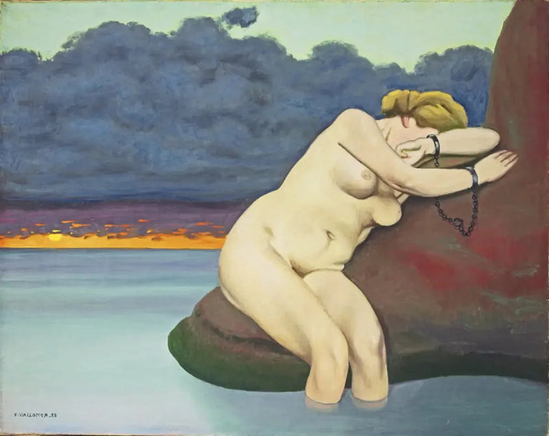 속박된 안드로메다 - 펠릭스 발로통

Source:
Andromède enchaînée - Félix Vallotton