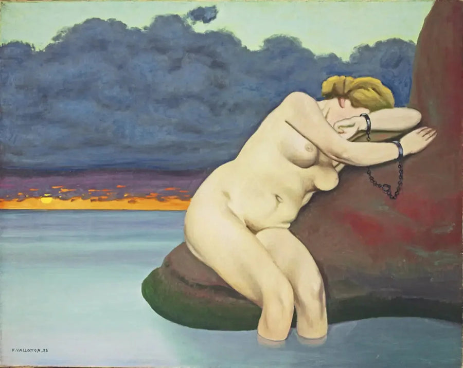 속박된 안드로메다 - 펠릭스 발로통

Source:
Andromède enchaînée - Félix Vallotton