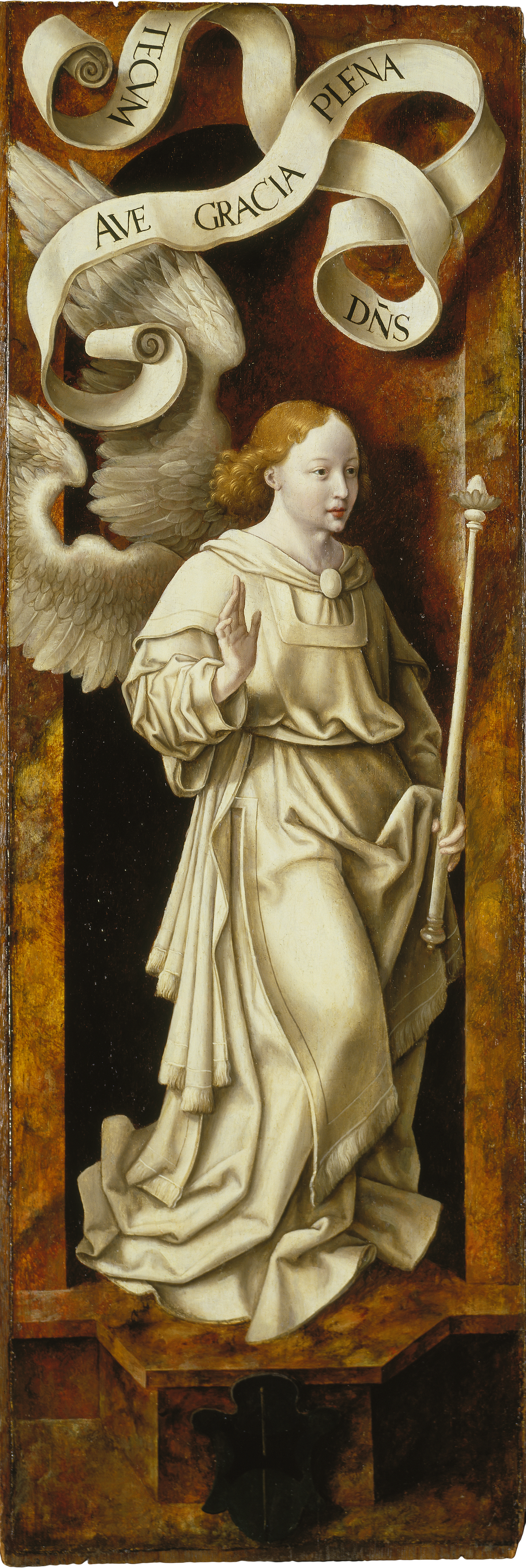 Ange de l'Annonciation - Joos van Cleve image 1 copie de tableau peinte à la main