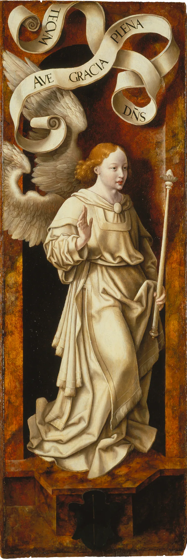 수태의 천사 - Joos van Cleve