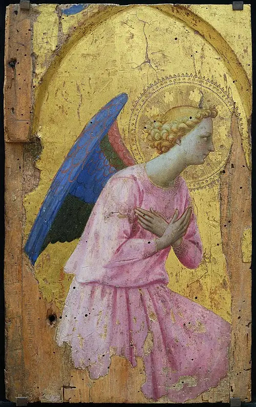 경배하는 천사, 오른쪽을 향하여 - 프라 안젤리코

Source:
Ange en adoration, tourné vers la droite - Fra Angelico
