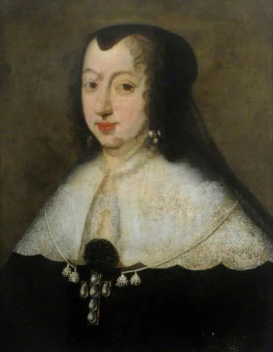 앙 드오트리슈 (1601–1666) - 필리프 드 샹파뉴

Source:
Anne d'Autriche (1601–1666) - Philippe de Champaigne