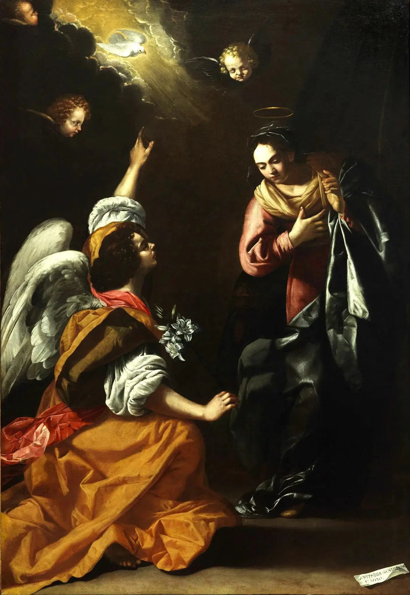 수태고지 - 아르테미시아 젠틸레스키

Source:
Annonciation - Artemisia Gentileschi