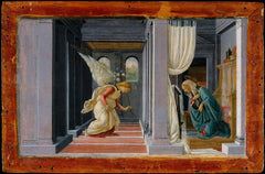 수태고지, 1490년경 - Sandro Botticelli