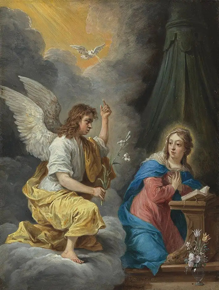 수태고지 - 데이비드 테니에르 르 쥬네

Source:
Annonciation - David Teniers le Jeune