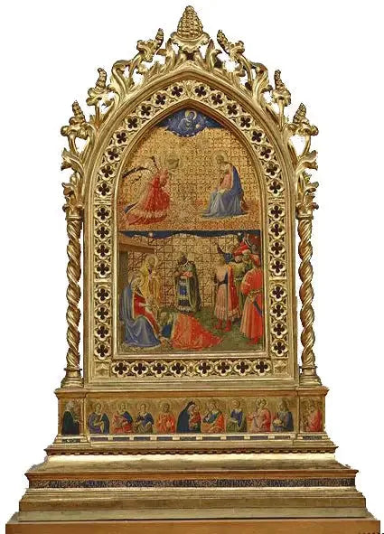 천사와 동방 박사의 숭배 - 프라 앙젤리코

Source:
Annonciation et Adoration des Mages - Fra Angelico
