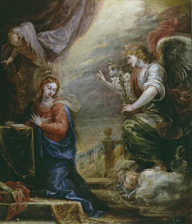 L'Annonciation - Francisco Rizi