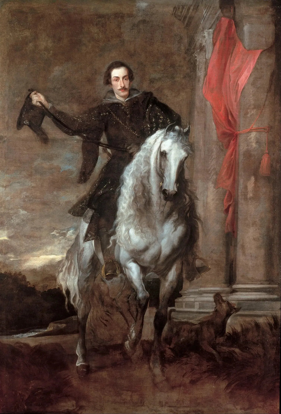 안톤 줄리오 브리놀레의 말 타기 - 안톤 반 다이크

Source:
Anton Giulio Brignole Vente à cheval - Antoine van Dyck