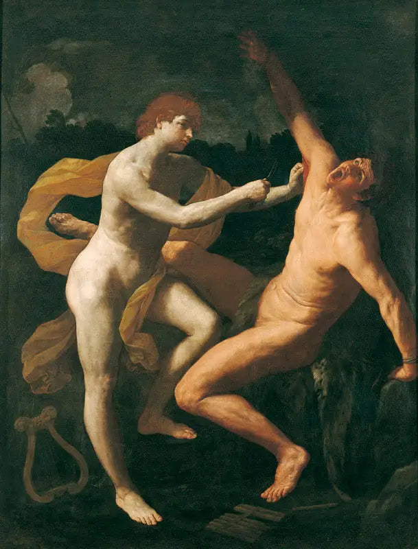 아폴론이 마르시아스를 벗기다 - 귀도 레니