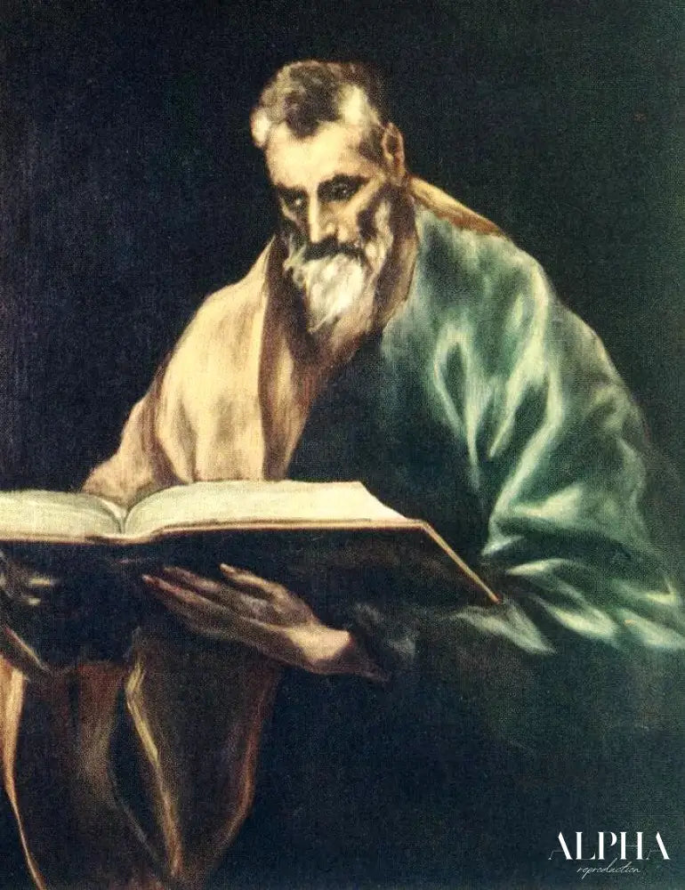 Apostle St. Simon - El Greco - Reproductions de tableaux et peintures haut de gamme