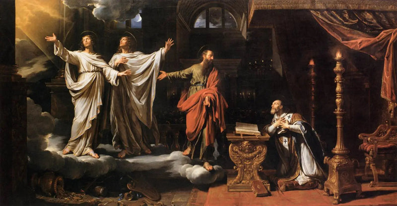 생제르베이와 생프로테이의 출현 - 필리프 드 샹파뉴

Source:
Apparition de Saint Gervais et de Saint Protais à Saint Ambroise - Philippe de Champaigne
