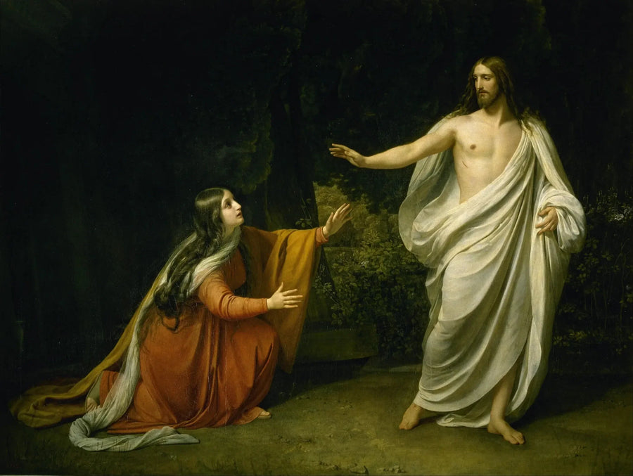 부활 후 마리아 마그달레에게 나타난 그리스도 - 알렉산드르 이바노프

Source:
Apparition du Christ à Marie-Madeleine après la Résurrection - Alexandre Ivanov
