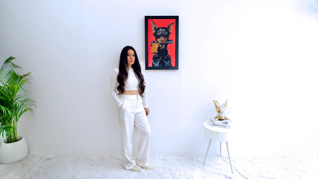 Bring my weapon - Wachirawit | 35 X 60 cm Reproductions de tableaux à la peinture à l’huile