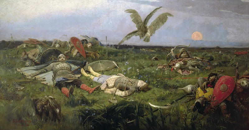 이고르 왕자의 전투 후 - 빅토르 바스네초프

Source:
Après la bataille du prince Igor - Viktor Vasnetsov