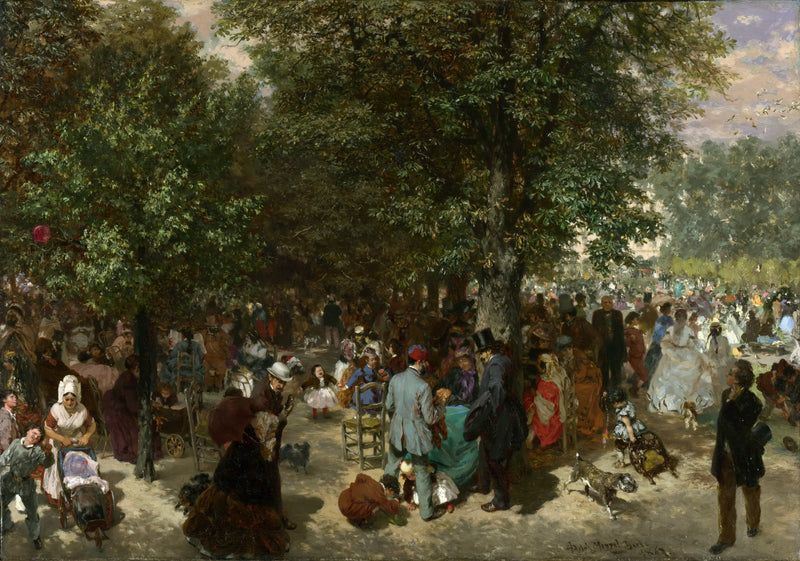 튈리 공원에서의 오후 - 아돌프 폰 멘젤

Source:
Après-midi au jardin des Tuileries - Adolph von Menzel