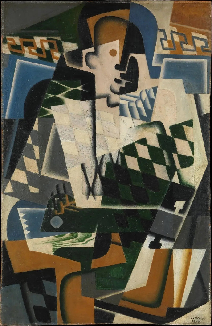 기타를 든 아를랭킨 - 후안 그리스

Source:
Arlequin à la guitare - Juan Gris