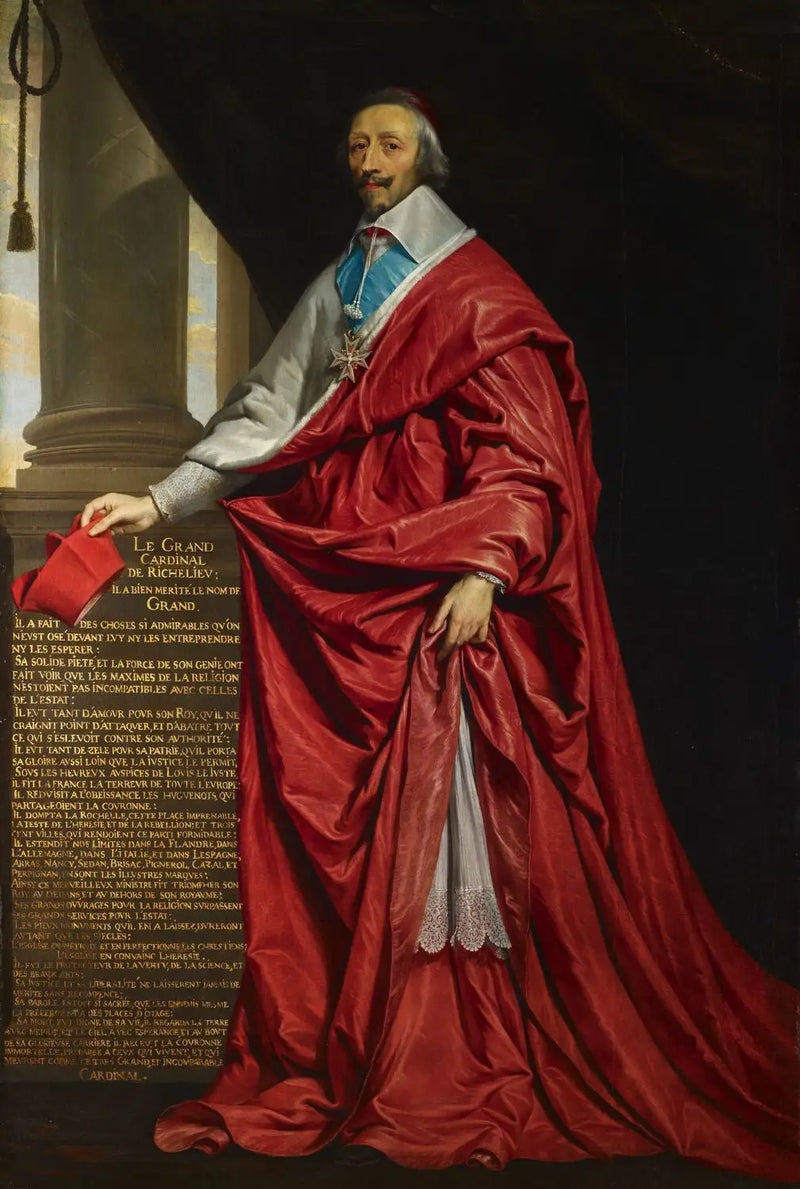 아르망, 리슐리외 추기경 (1585-1642) - 필리프 드 샹파뉴

Source:
Armand, cardinal de Richelieu (1585-1642) - Philippe de Champaigne
