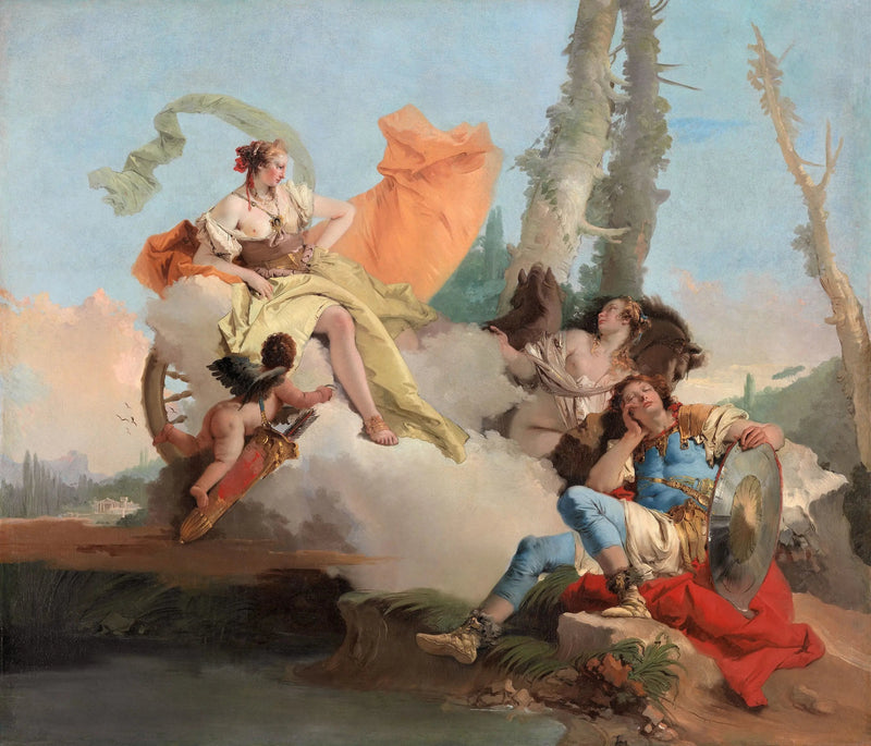 아르미다와 잠든 리날도 - 조반니 바티스타 티에폴로

Source:
Armida rencontre Rinaldo endormi - Giovanni Battista Tiepolo