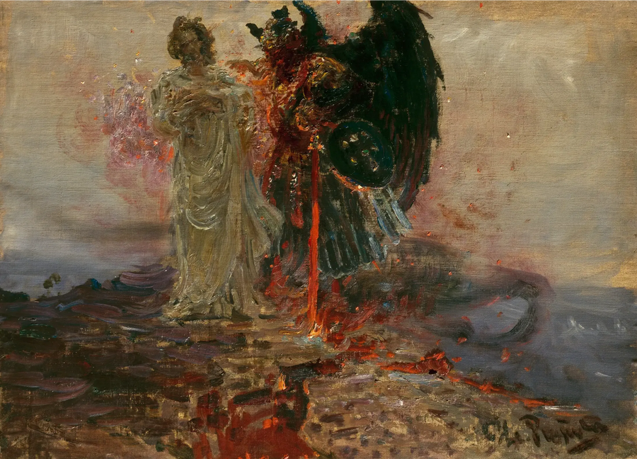 사탄의 뒤에서 - 일리아 레핀

Source:
Arrière de moi, Satan - Ilya Repin