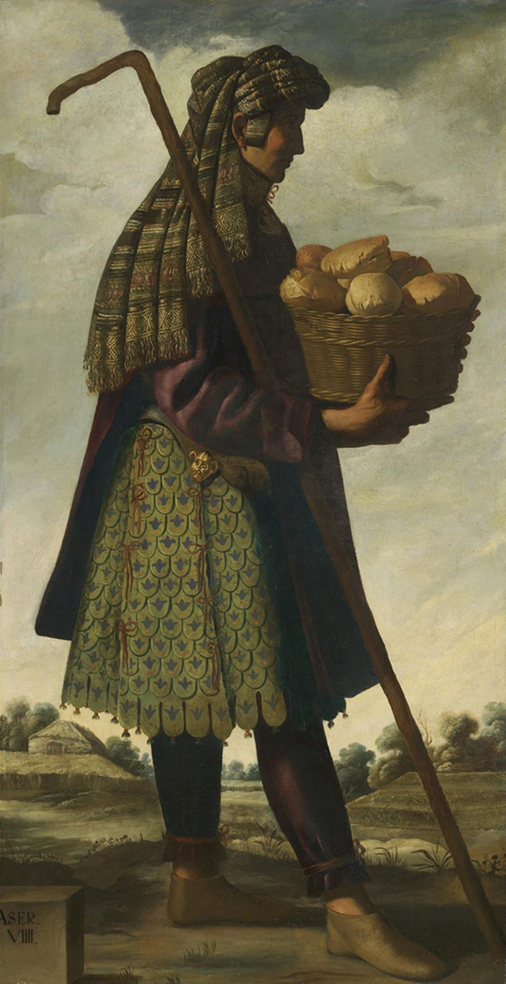 Aser - Francisco de Zurbarán image 1 copie de tableau peinte à la main