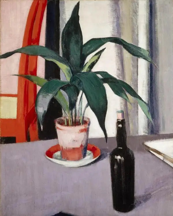 책상 위의 아스피디스트라와 병 - 프랜시스 카델

Source:
Aspidistra et bouteille sur la table - Francis Cadell