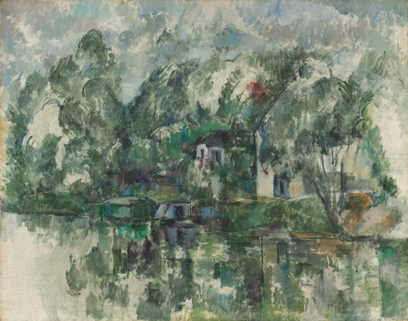 물가에서 - Paul Cézanne