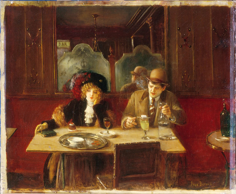 아르누보 스타일의 커피숍 벽화 유화 그림 프린트, 50x70cm, 액자 포함

Source:
Au café, dit l'Absinthe - Jean Béraud