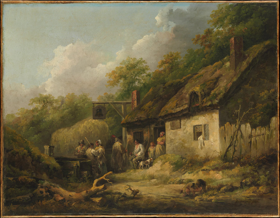 L'auberge de la cloche - George Morland