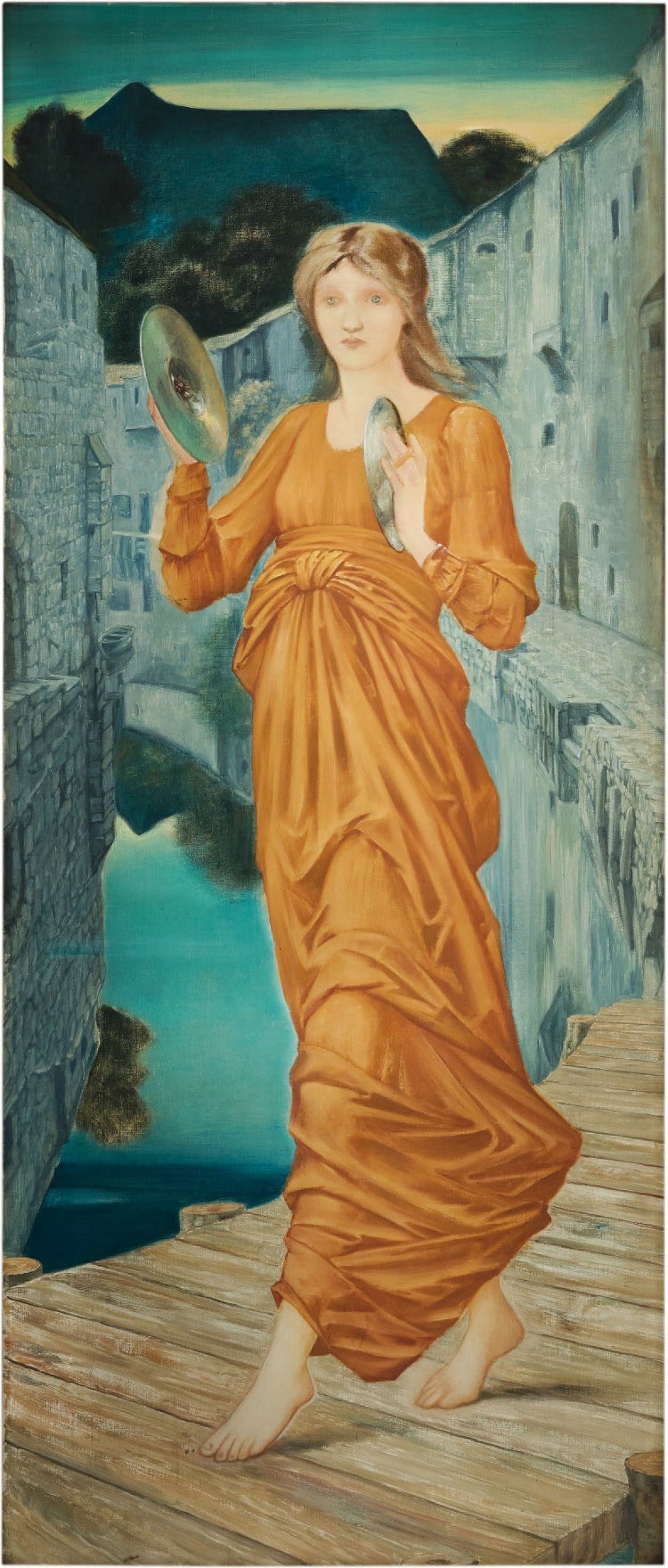 Aurore - Edward Burne-Jones image 1 copie de tableau peinte à la main