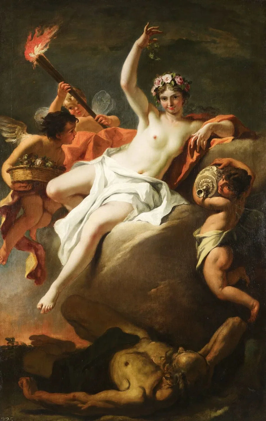 오로르와 티톤 - 세바스티아노 리치
