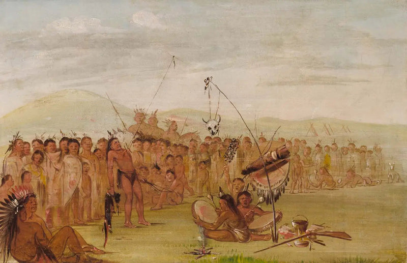 시우 종교 의식 중 자동 고문 - 조지 캐틀린

Source:
Auto-torture lors d'une cérémonie religieuse sioux - George Catlin