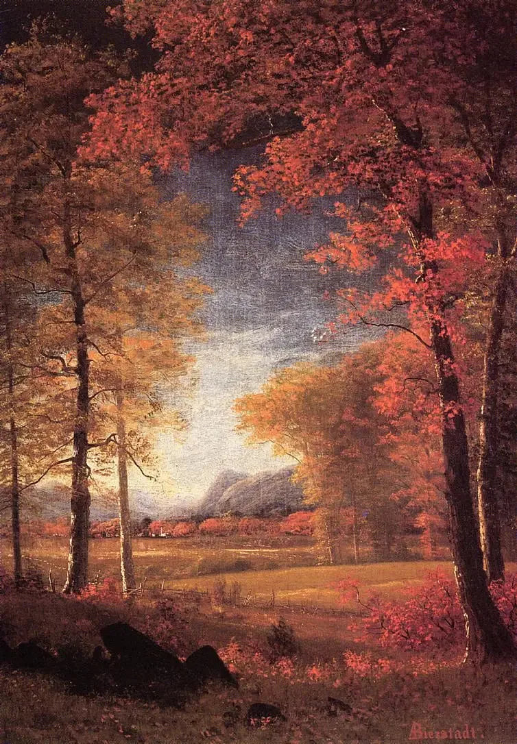 가을의 미국, 오네이다 카운티, 뉴욕 - 알버트 비어슈타트

Source:
Automne en Amérique, comté d'Oneida, New York - Albert Bierstadt