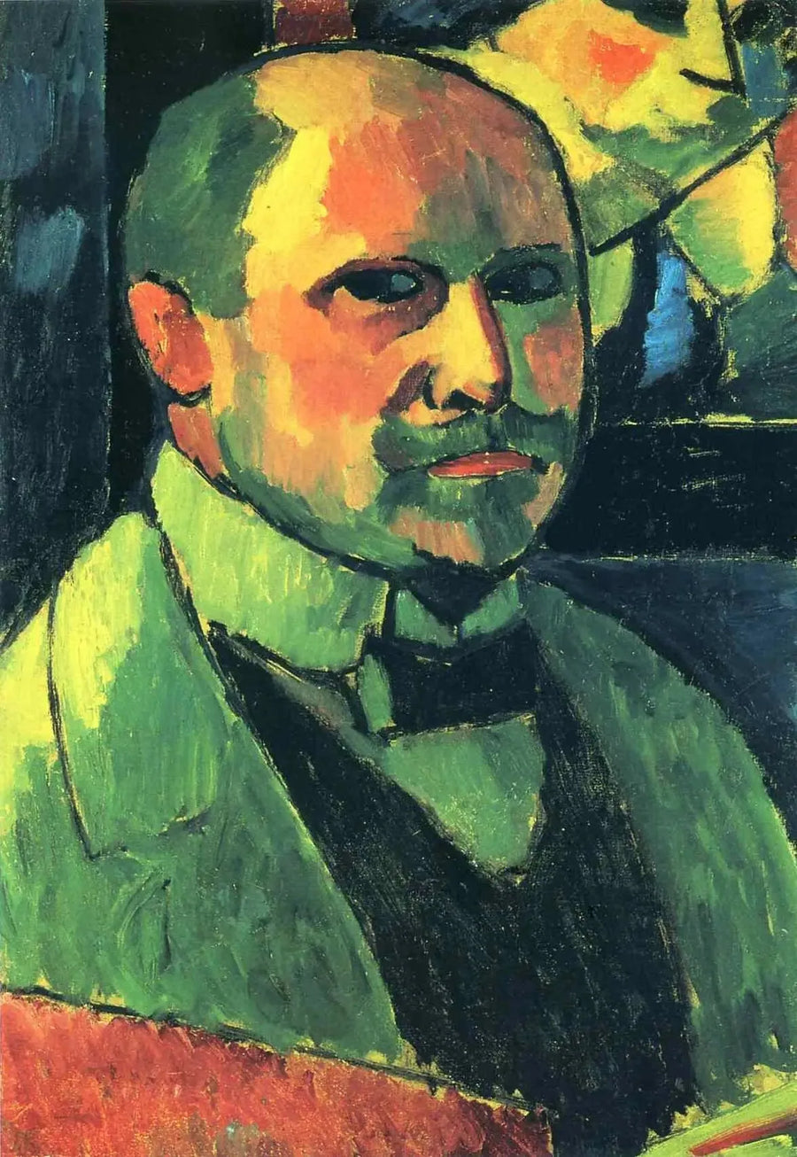 자화상 1912 - 알렉세이 폰 자울렌스키

Source:
Autoportrait 1912 - Alexej von Jawlensky