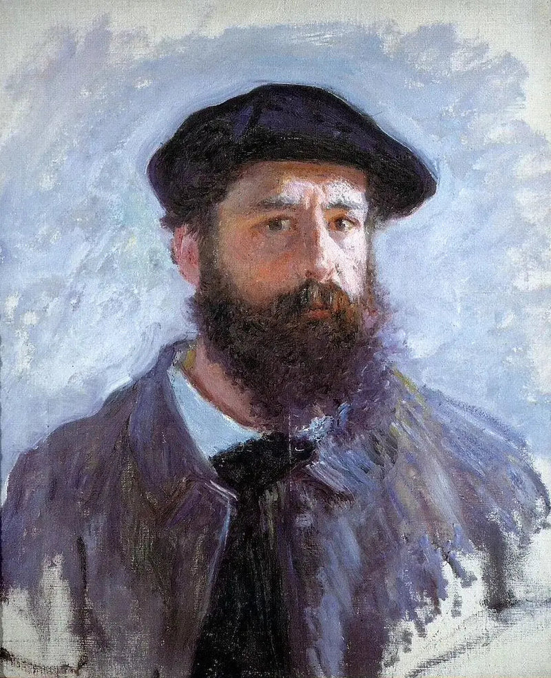베레모를 쓴 자화상 - Claude Monet