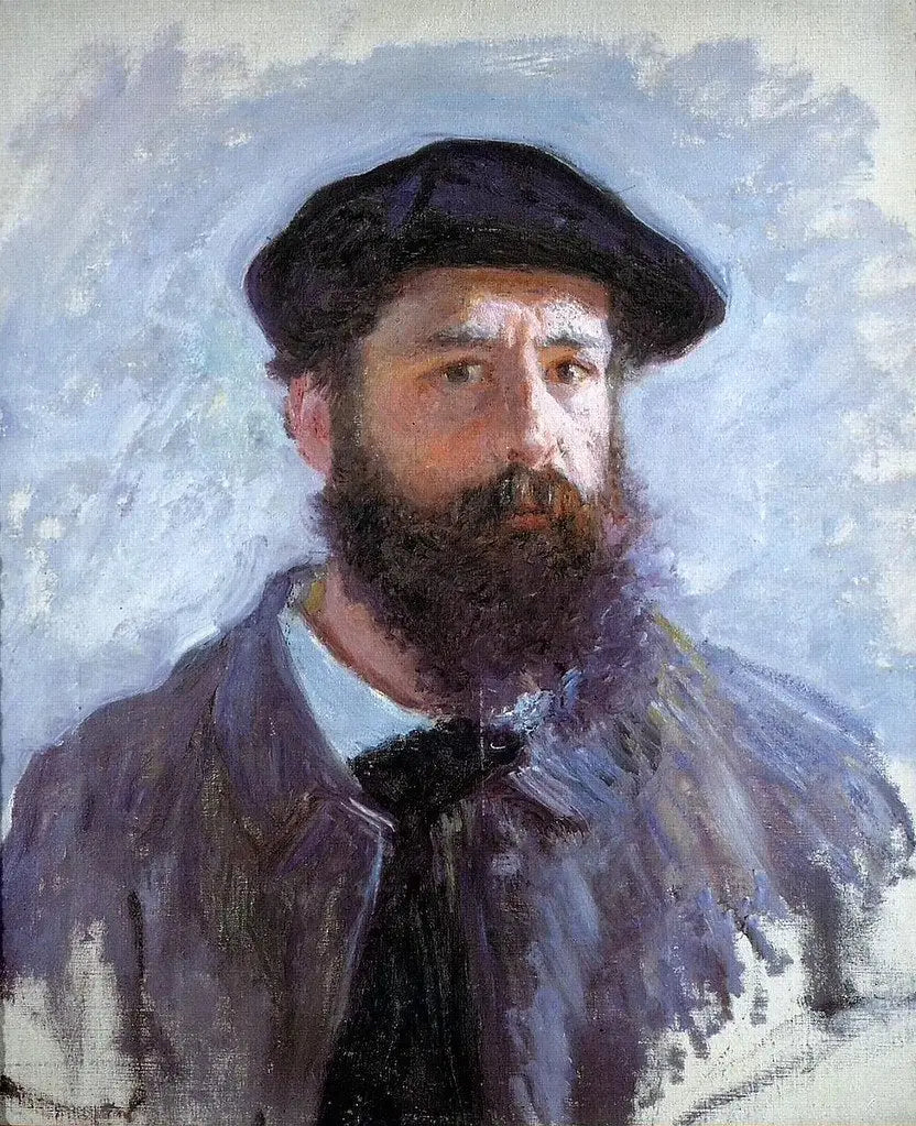 베레모를 쓴 자화상 - Claude Monet