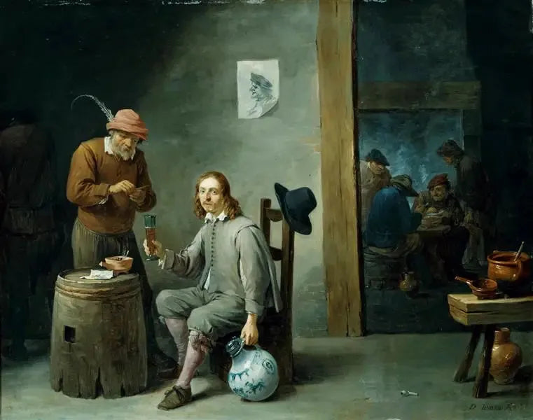 자화상, 카바레에서 - 데이비드 테니어스 주니어

Source:
autoportrait dans un cabaret - David Teniers le Jeune