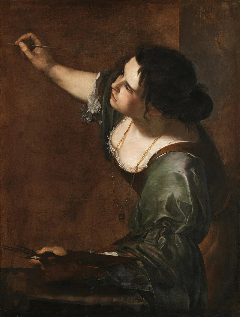 자화상 및 그림의 은유 - 아르테미지아 젠틸레스키

Source:
Autoportrait en allégorie de la peinture - Artemisia Gentileschi