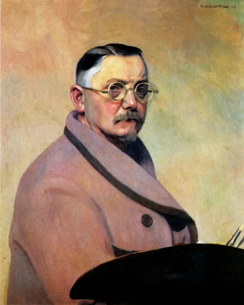 목욕 가운을 입은 자화상 - 펠릭스 발로통

Source:
Autoportrait en robe de chambre - Félix Vallotton
