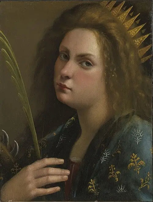 알렉산드리아의 성 카테리나 자화상 - 아르테미지아 젠틸레스키

Source:
Autoportrait en sainte Catherine d'Alexandrie - Artemisia Gentileschi
