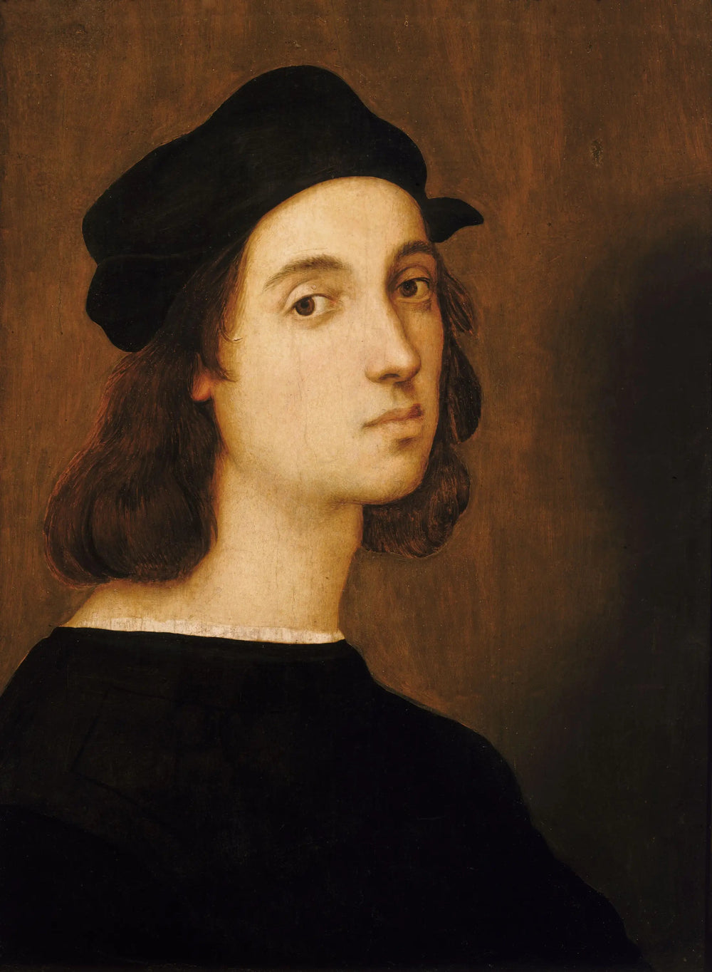 Autoportrait - Raphaël Sanzio image 1 reproduction artisanale de tableau