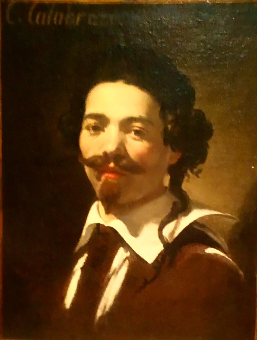 Autoportrait - Simon Vouet image 1 reproduction artisanale de tableau
