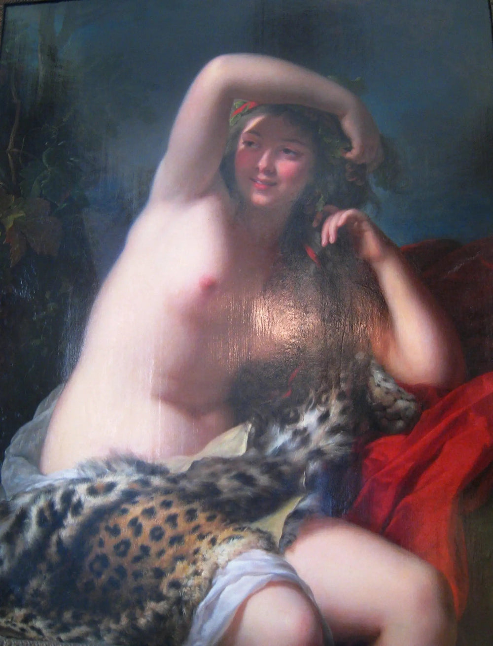 Bacchante - Élisabeth Vigée Le Brun image 1 copie de tableau peinte à la main