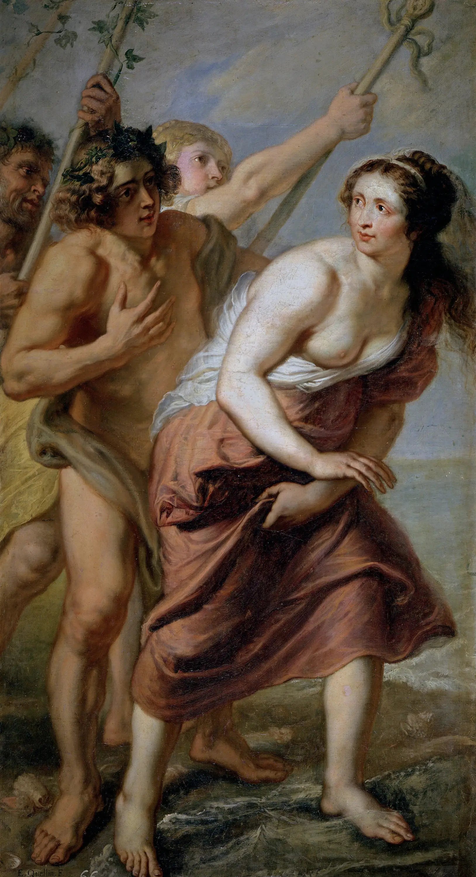 Bacchus et Ariane - Peter Paul Rubens image 1 reproduction de peinture à l’huile