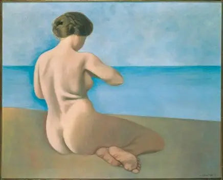 모래 위에 앉아 있는 등 돌린 목욕하는 여성 - 펠릭스 발로통

Source:
Baigneuse assise de dos sur le sable - Félix Vallotton