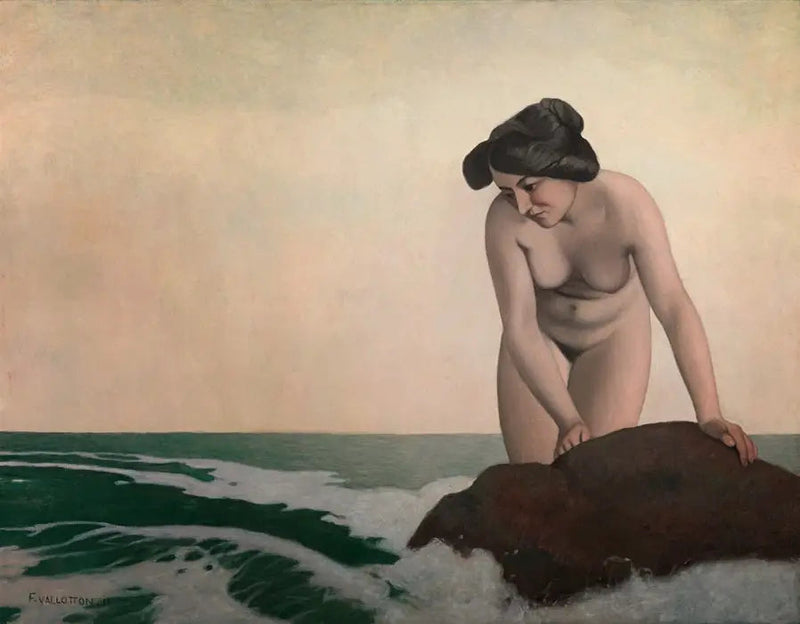 바닷가에서 목욕하는 사람 - 펠릭스 발로통

Source:
Baigneuse au rocher - Félix Vallotton