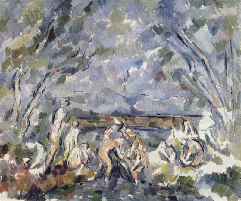 목욕하는 여인들 - Paul Cézanne