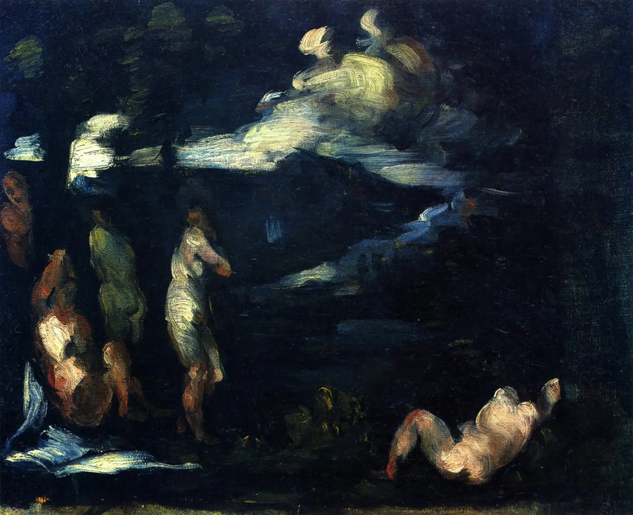 목욕하는 여인들 - Paul Cézanne